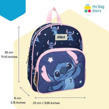 Mybagstory - Sac à dos Stitch – Bleu Rose - 29 cm