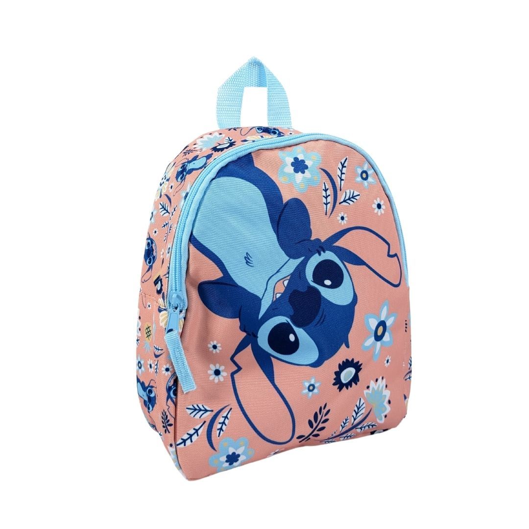 Mybagstory - Sac à dos Stitch Bleu/Rose - 28 cm