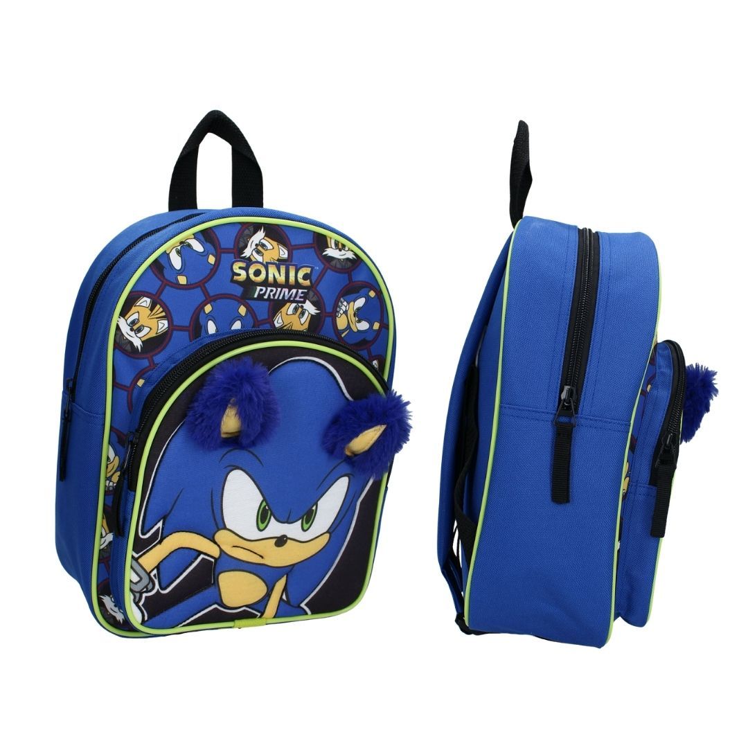Mybagstory - Sac à dos 3D Sonic Bleu - 31 cm
