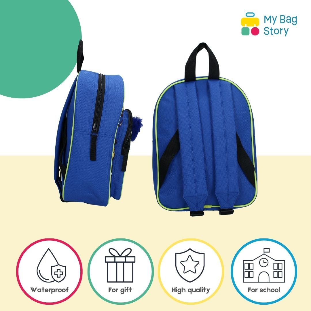 Mybagstory - Sac à dos 3D Sonic Bleu - 31 cm