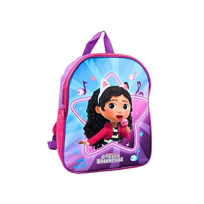 Mybagstory - Sac à dos Gabby's Dollhouse - Violet/Bleu/Rose - 30,5 cm