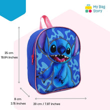 Mybagstory - Sac à dos Stitch Bleu/Rose - 25 cm