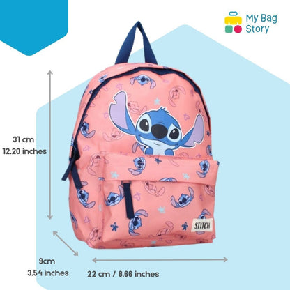 Mybagstory - Sac à dos Stitch Rose - 31 cm