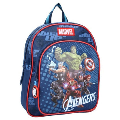 Mybagstory - Sac à dos Avengers Bleu/Rouge - 30 cm