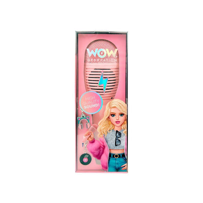 WOW Generation - Micro Sans Fil Karaoké Bluetooth Rose