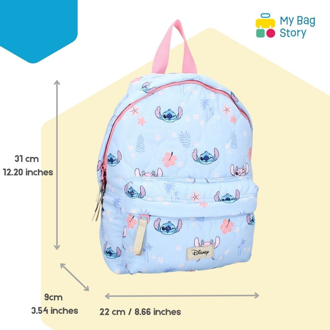 Mybagstory - Sac à dos Bleu Stitch - 31 cm
