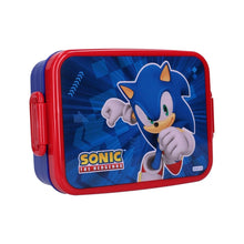 My Sweety Pop - Boîte à goûter Sonic enfant bleu/rouge