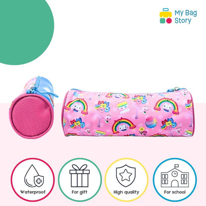 Mybagstory - Trousse Gabby's Dollhouse Bleu et Motifs - 23,4 cm