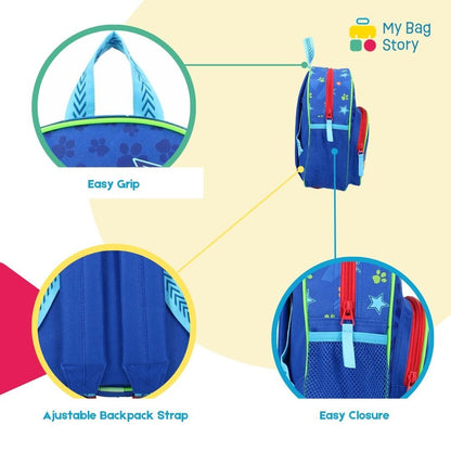 Mybagstory - Sac à dos Pat' Patrouille Bleu - 29 cm