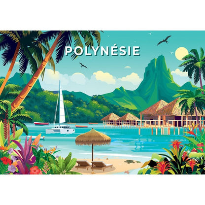 Sentosphère - PUZZLE 1000 pièces - Polynésie française