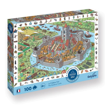 Sentosphère - PUZZLE 100 P - Le Château Fort