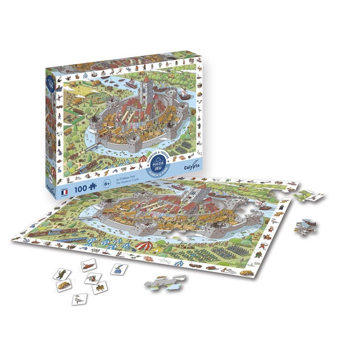 Sentosphère - PUZZLE 100 P - Le Château Fort