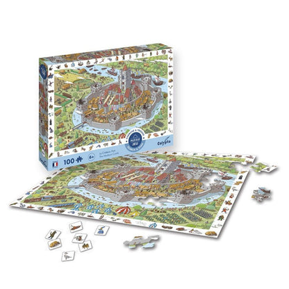 Sentosphère - PUZZLE 100 P - Le Château Fort