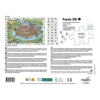 Sentosphère - PUZZLE 100 P - Le Château Fort