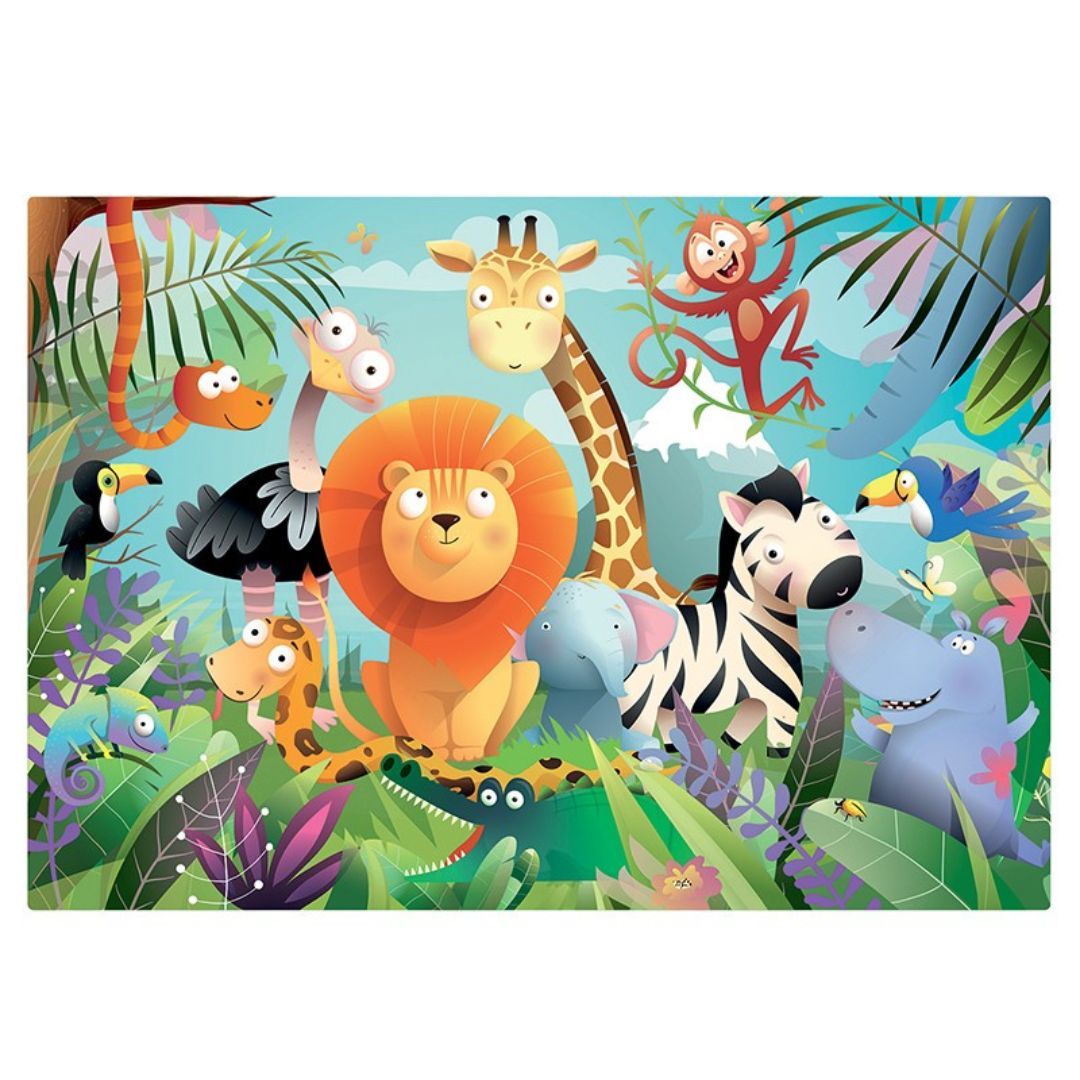 Sentosphère - Puzzle 2 x 24 pièces - Animaux Sauvages