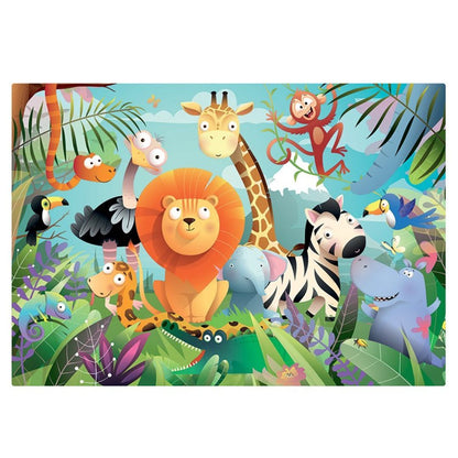 Sentosphère - Puzzle 2 x 24 pièces - Animaux Sauvages