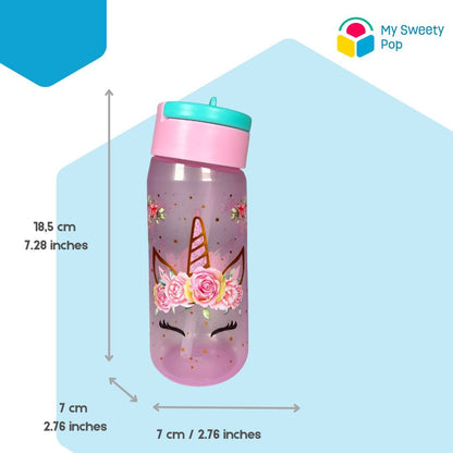 My Sweety Pop - Gourde Licorne Rose pour Enfant 500 ml
