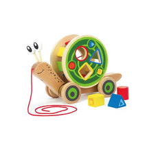 Hape - Escargot à Tirer en Bois