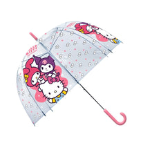 Mybagstory - Parapluie Enfant Transparent Forme Cloche 46 cm