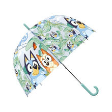 mybagstory- Parapluie Enfant Bluey Transparent Forme Cloche 46 cm