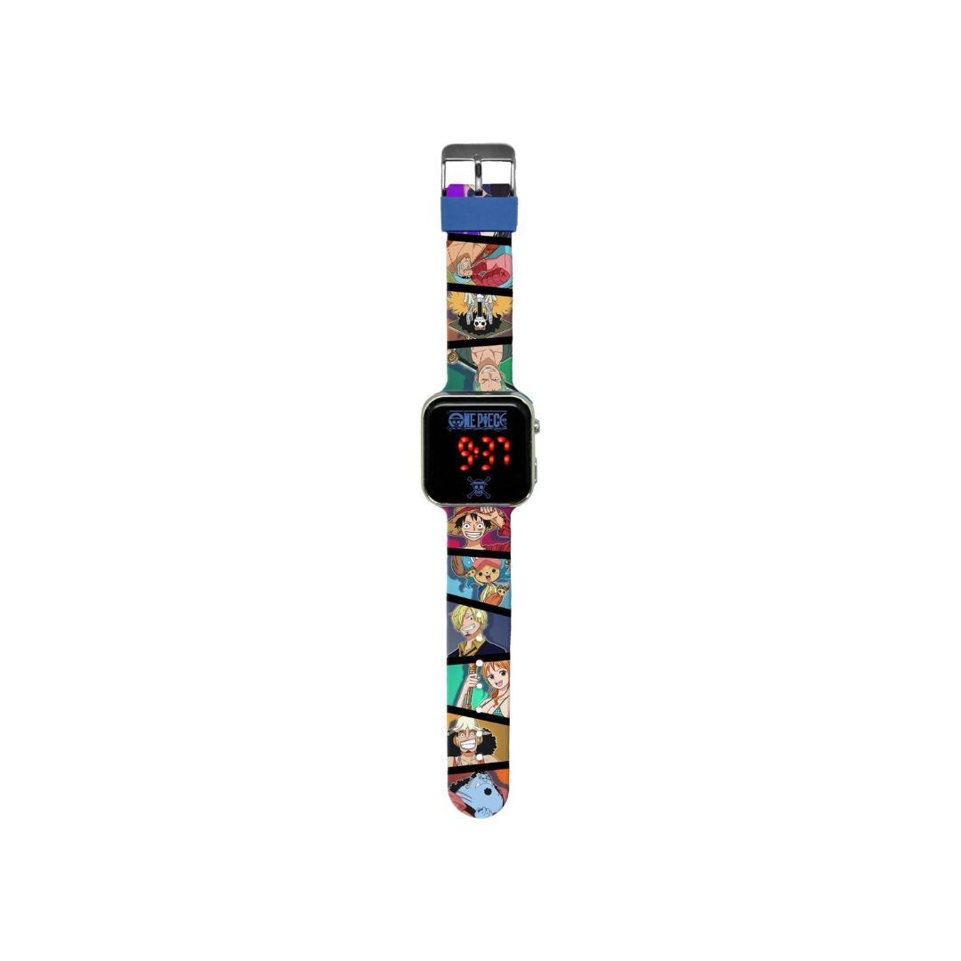 Kids Licensing - One Piece - Montre Fitness Numérique LED pour Enfant