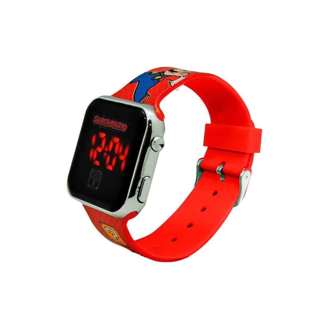 Kids Licensing - Montre LED Enfant Super Mario