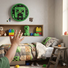Kids licensing- horloge murale  Minecraft pour enfants