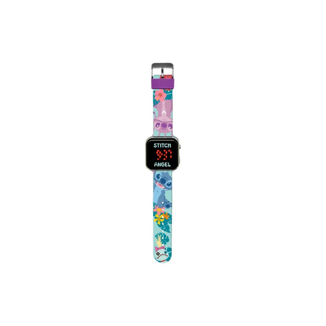 Kids Licensing - Montre Numérique LED Stitch pour Filles