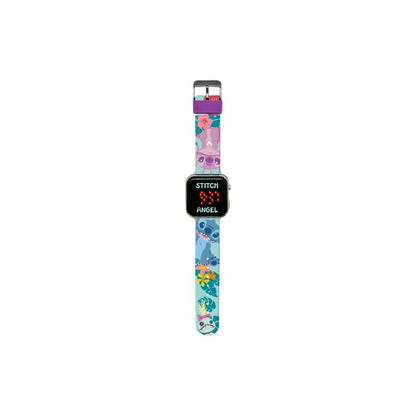 Kids Licensing - Montre Numérique LED Stitch pour Filles