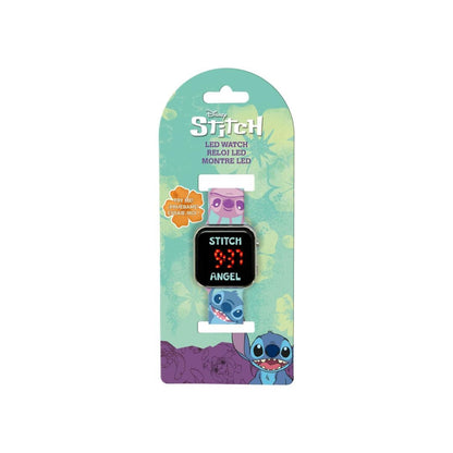 Kids Licensing - Montre Numérique LED Stitch pour Filles