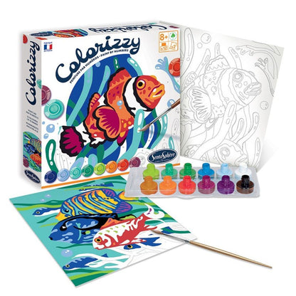 Sentosphère - Colorizzy Fonds Marins