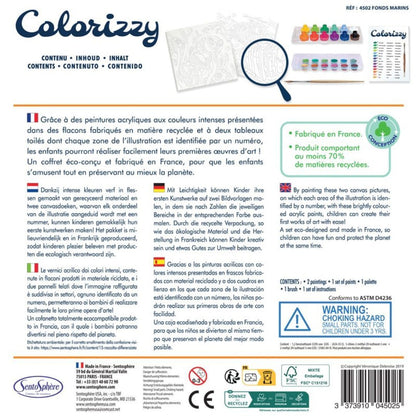 Sentosphère - Colorizzy Fonds Marins