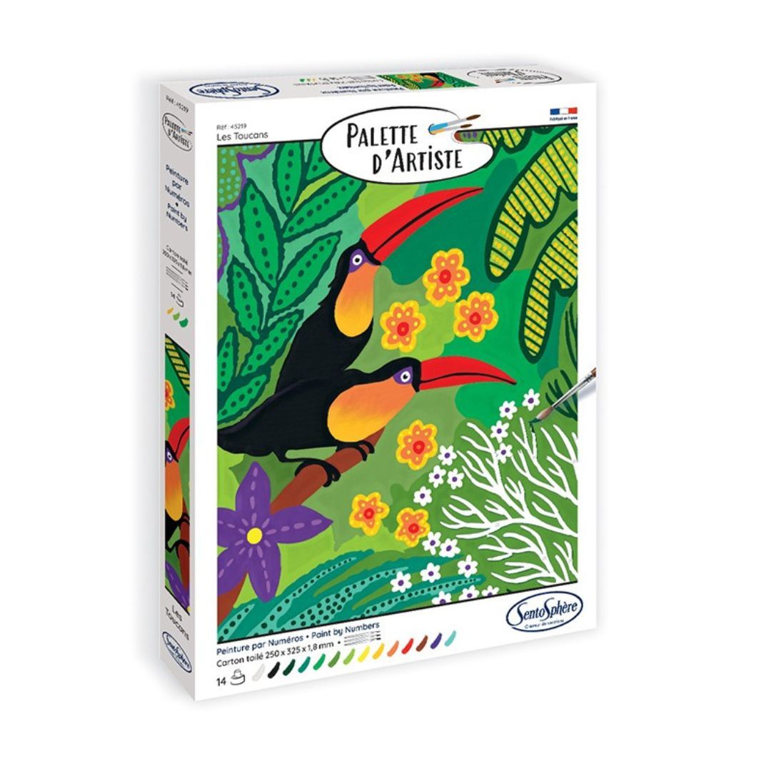 Sentosphère - PALETTE D'ARTISTE - Les Toucans