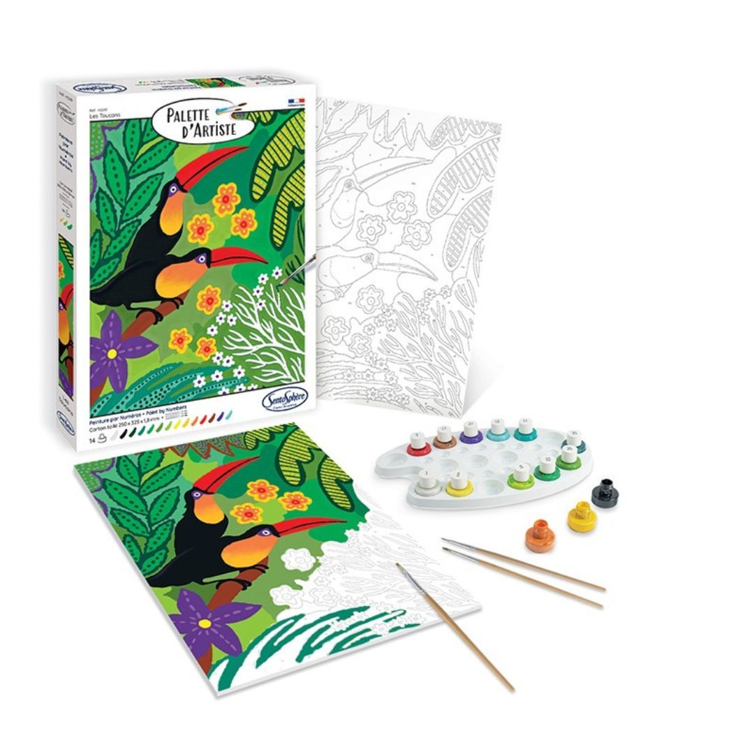 Sentosphère - PALETTE D'ARTISTE - Les Toucans
