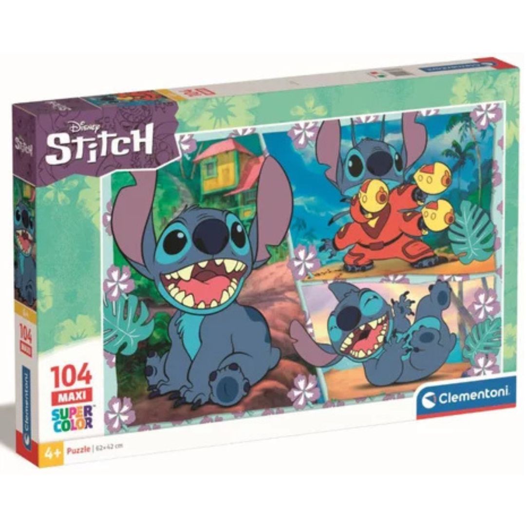 Clementoni - STITCH puzzle maxi 104 pièces