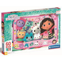 Clementoni - Puzzle Gabby Dollhouse 60 pièces