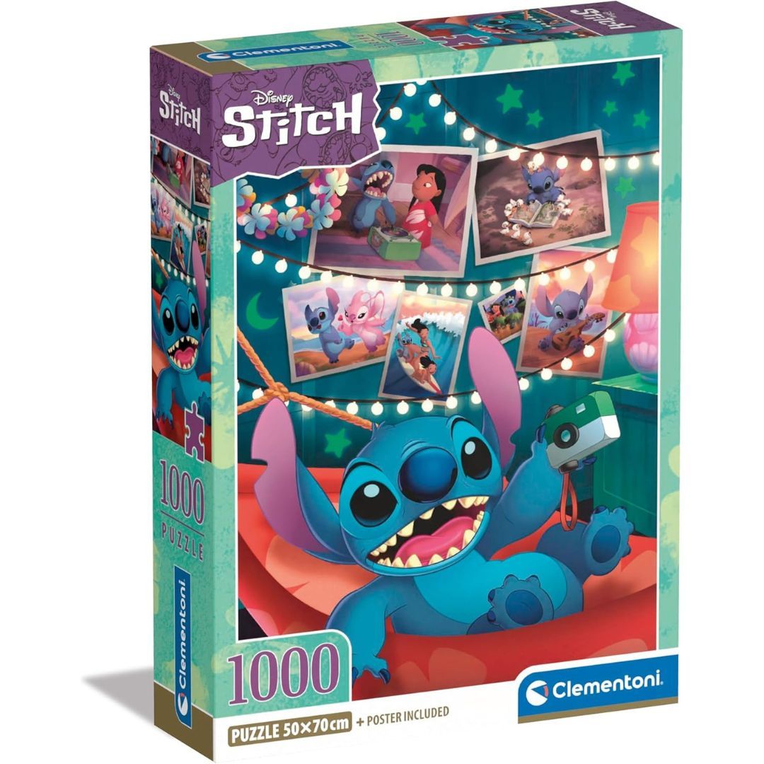Clementoni - Stitch Puzzle 1000 Pièces