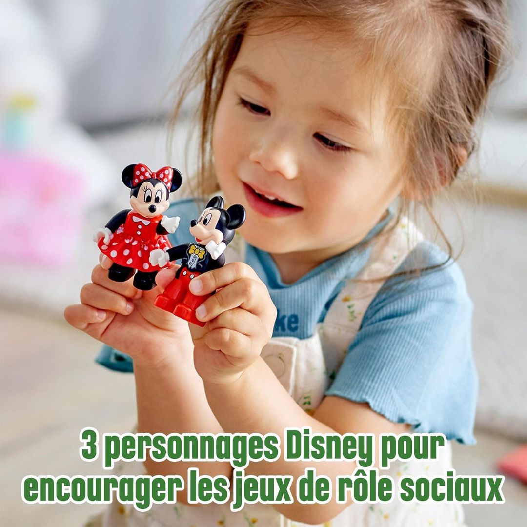 LEGO Duplo - 10941 Disney Le Train d’Anniversaire de Mickey et Minnie