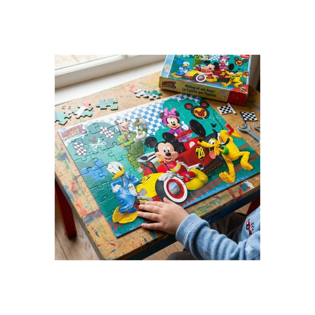 Educa- Puzzle 100 Pièces Mickey Top Départ
