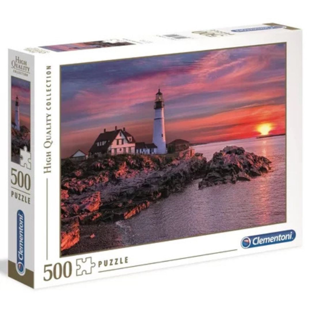 Clementoni - Puzzle High Quality Collection Puzzle - Portland - 500 Pièces
