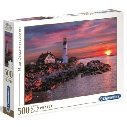 Clementoni - Puzzle High Quality Collection Puzzle - Portland - 500 Pièces