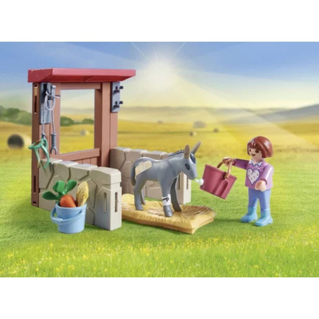 Playmobil 71471 - Vétérinaire avec animaux de la ferme