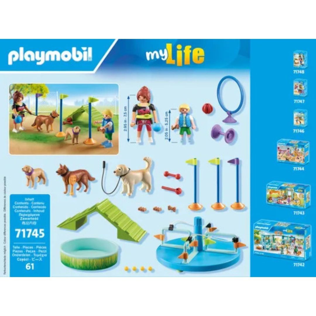 Playmobil 71745 - Aire de jeux pour chiens