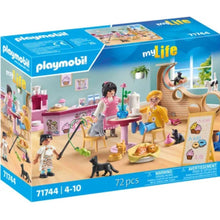 Playmobil 71744 - Bar à chats avec 6 chats et 3 personnages