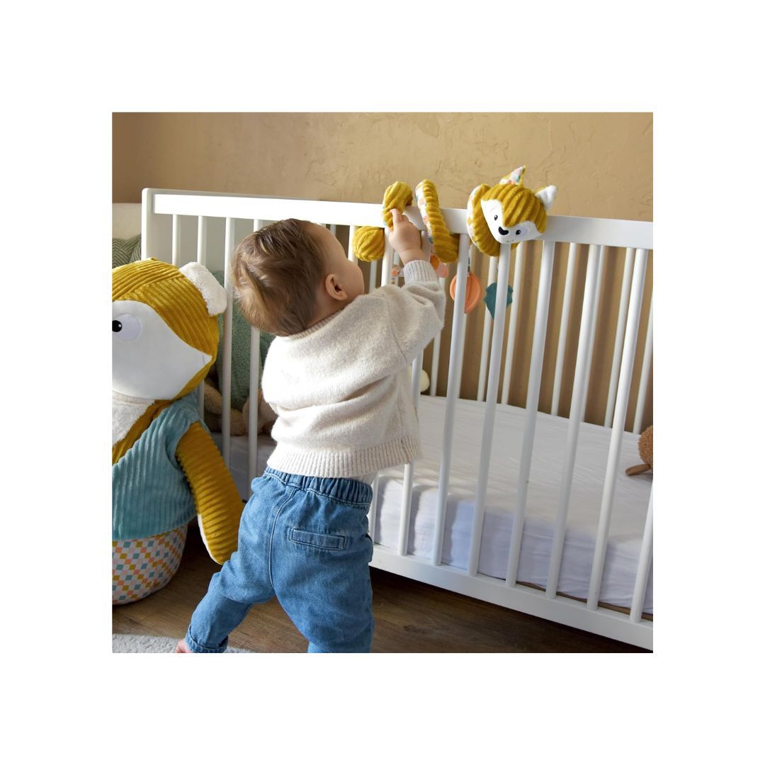Les Déglingos – Spirale d’activités Cyranos le Renard – Jouet d’éveil bébé