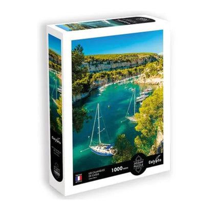 Sentosphère - Puzzle Les Calanques de Cassis - Côte d'Azur - 1000 pièces
