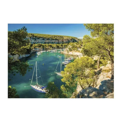 Sentosphère - Puzzle Les Calanques de Cassis - Côte d'Azur - 1000 pièces