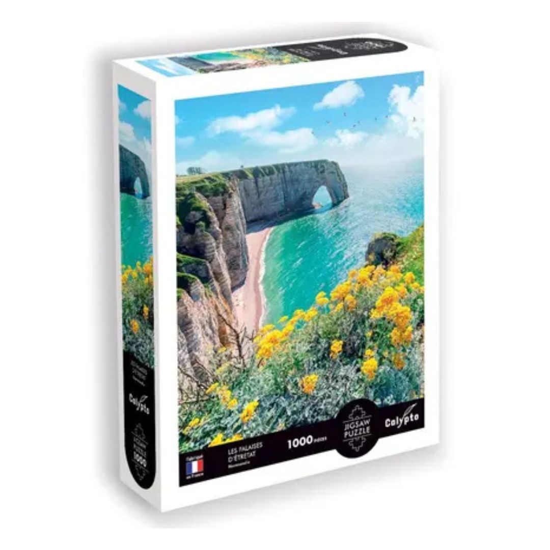 Sentosphère - Puzzle Les Falaises d'Etretat - Normandie - 1000 Pièces