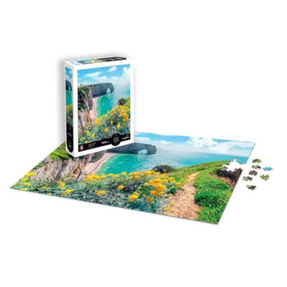 Sentosphère - Puzzle Les Falaises d'Etretat - Normandie - 1000 Pièces