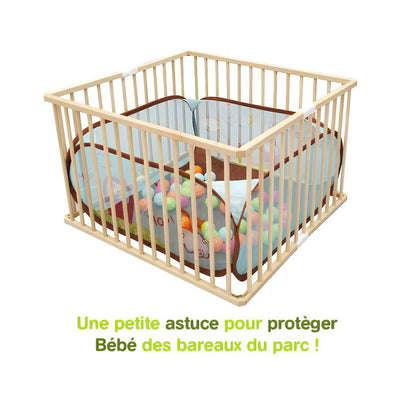 Ludi - Aire de Jeu Chouette Pop-up avec 45 balles offertes